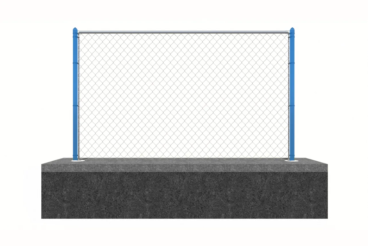 Chain link posts