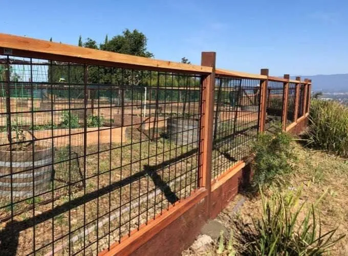 Boxed Wire Fences