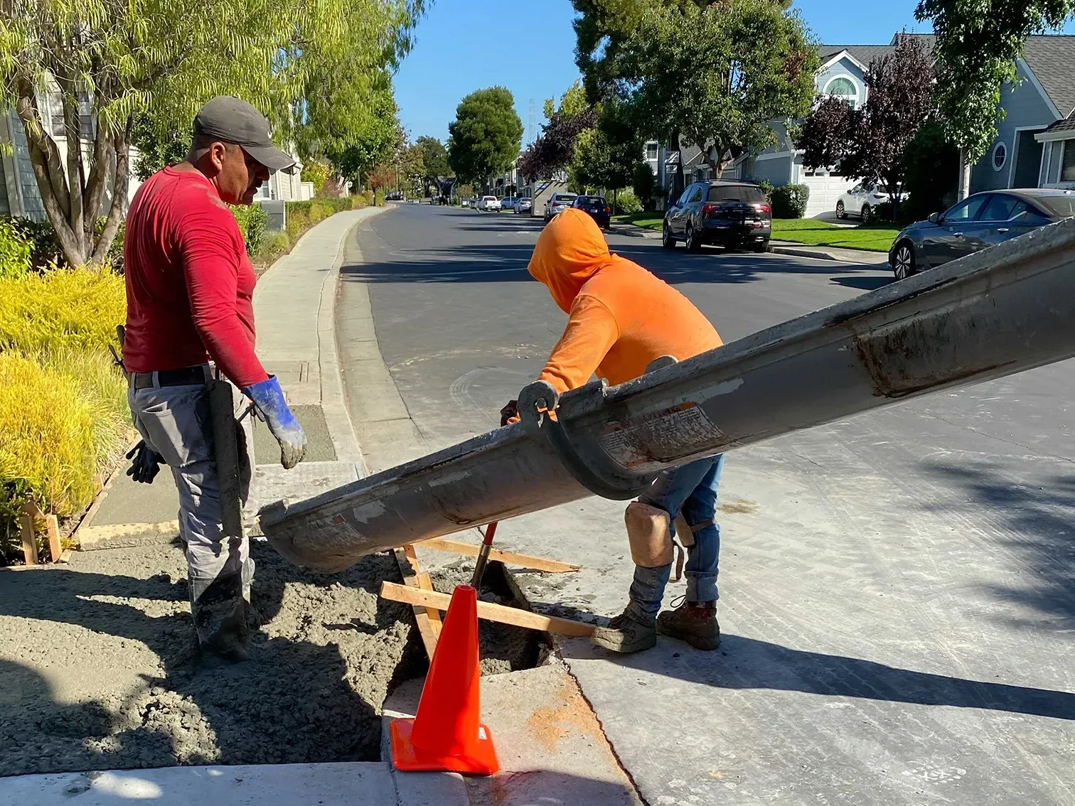 Driveway, walkway and sidewalk restoration