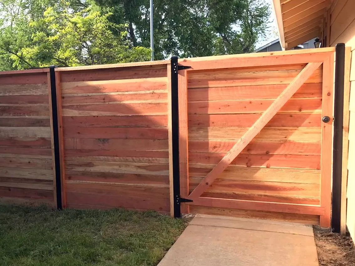 box frame wood gate