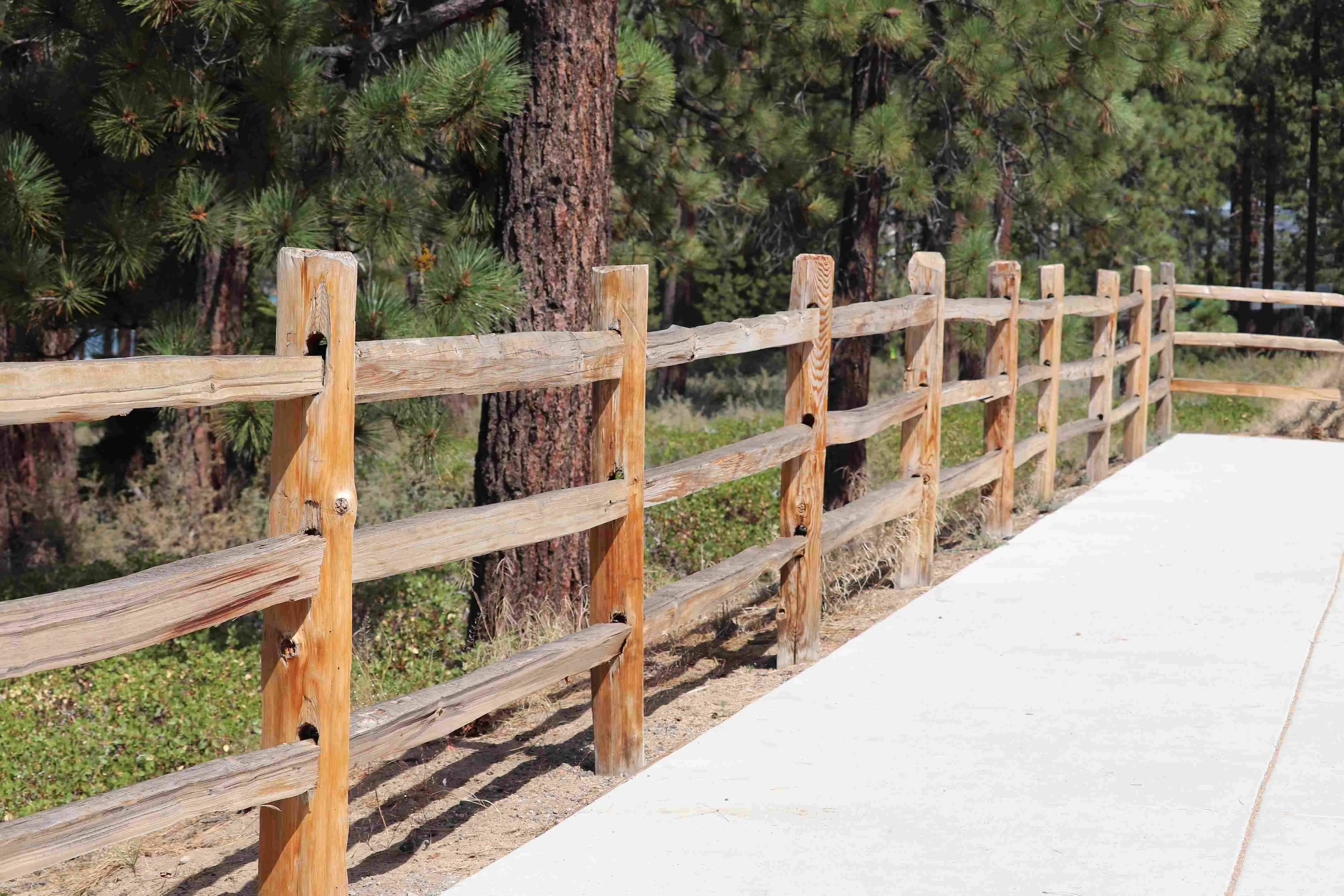 3-rail split rail
