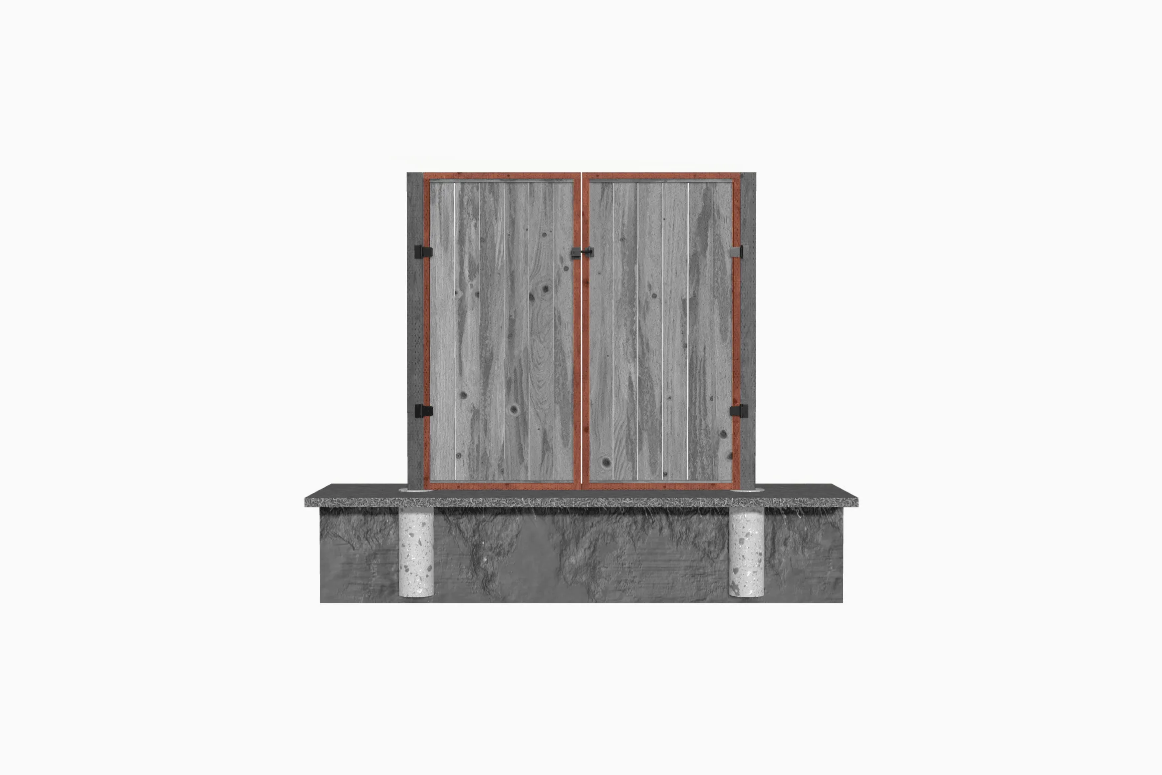 Gate frame