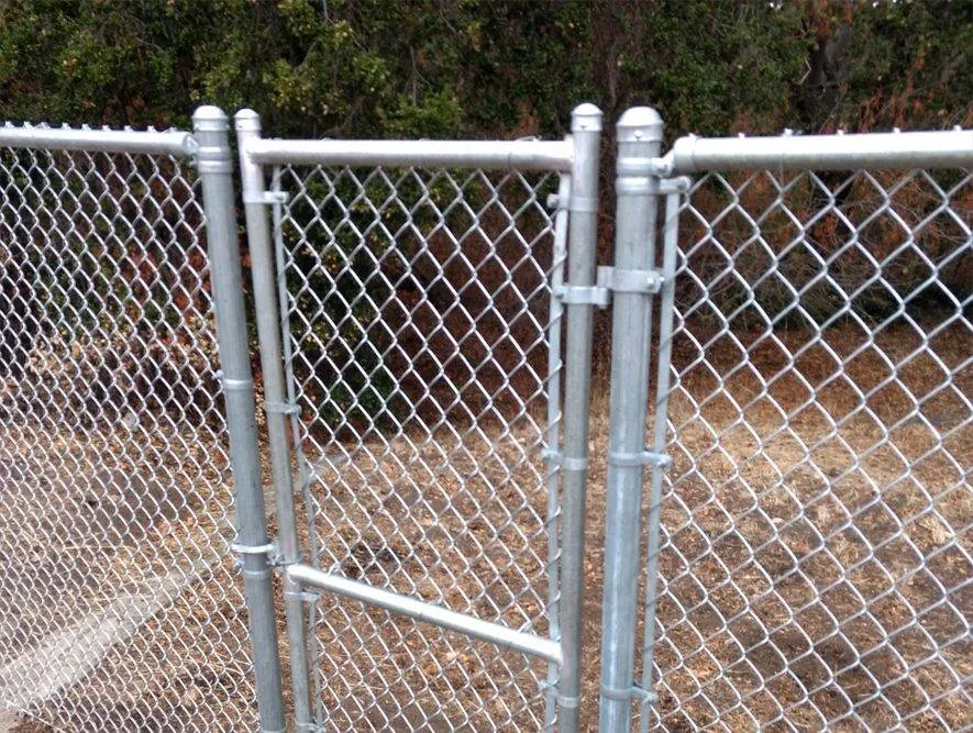 Chain link gates