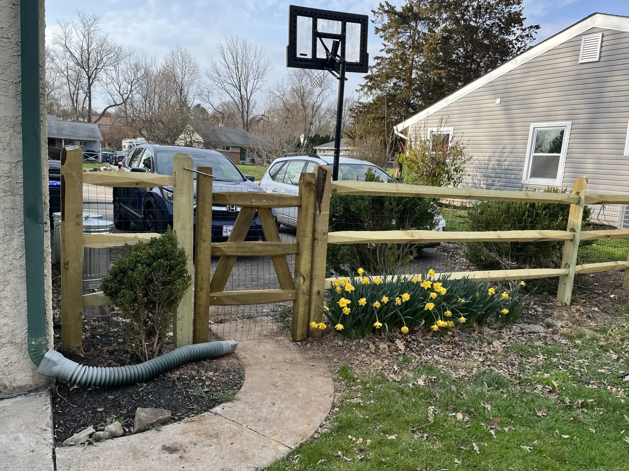 Split Rail Gate