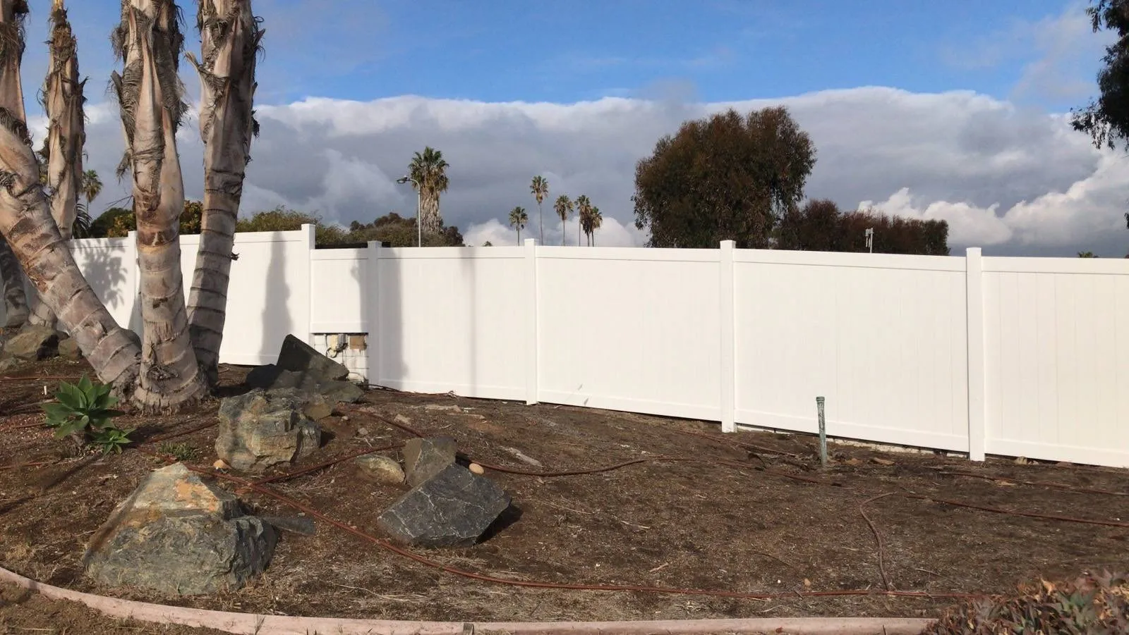 Three fence systems, phased over two years