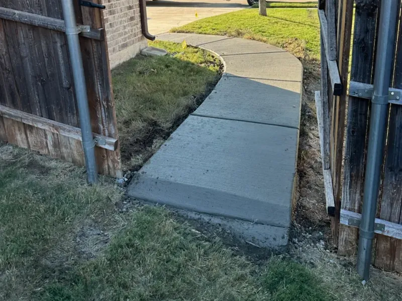 Concrete Walkway